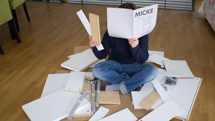 Furniture installation and flat-pack assembly